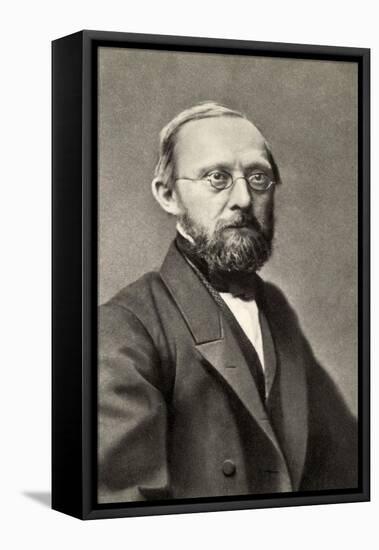 Rudolph Virchow, German Polymath-Science Source-Framed Premier Image Canvas