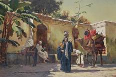 The Samaritan (Oil on Canvas)-Rudolphe Ernst-Giclee Print