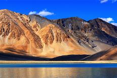 Mountains , Pangong Tso (Lake),Leh,Ladakh,Jammu and Kashmir,India-Rudra Narayan Mitra-Photographic Print