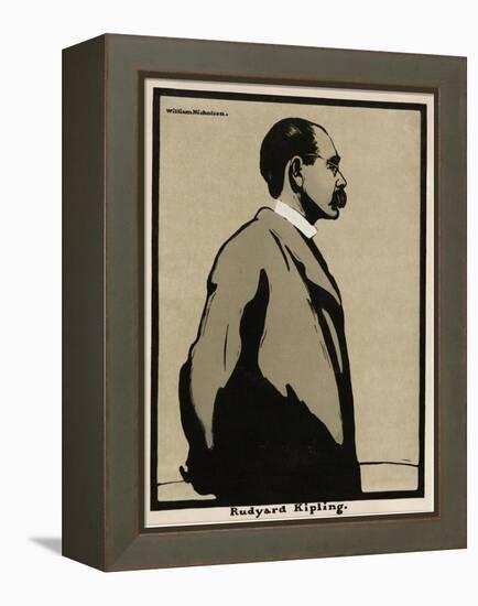 Rudyard Kipling (1865 - 1936), Pub. 1899 (Colour Lithograph)-William Nicholson-Framed Premier Image Canvas