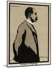 Rudyard Kipling (1865 - 1936), Pub. 1899 (Colour Lithograph)-William Nicholson-Mounted Giclee Print