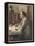 Rudyard Kipling English Writer Working at His Desk-Edward Burne-Jones-Framed Stretched Canvas
