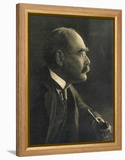 Rudyard Kipling English Writer-null-Framed Premier Image Canvas