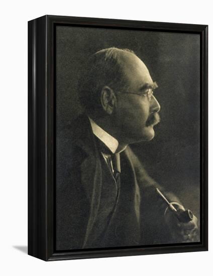 Rudyard Kipling English Writer-null-Framed Premier Image Canvas