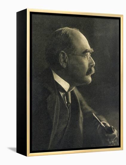 Rudyard Kipling English Writer-null-Framed Premier Image Canvas