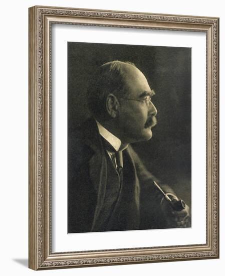 Rudyard Kipling English Writer-null-Framed Photographic Print