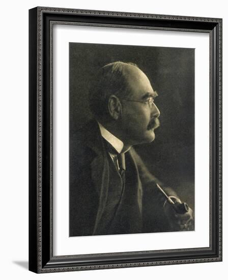 Rudyard Kipling English Writer-null-Framed Photographic Print