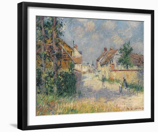 Rue a Saint-Cyr-du-Vaudreuil-Gustave Loiseau-Framed Giclee Print