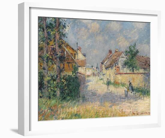 Rue a Saint-Cyr-du-Vaudreuil-Gustave Loiseau-Framed Giclee Print