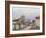 Rue a Veneux-Alfred Sisley-Framed Giclee Print