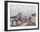 Rue a Veneux-Alfred Sisley-Framed Giclee Print