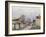 Rue a Veneux-Alfred Sisley-Framed Giclee Print