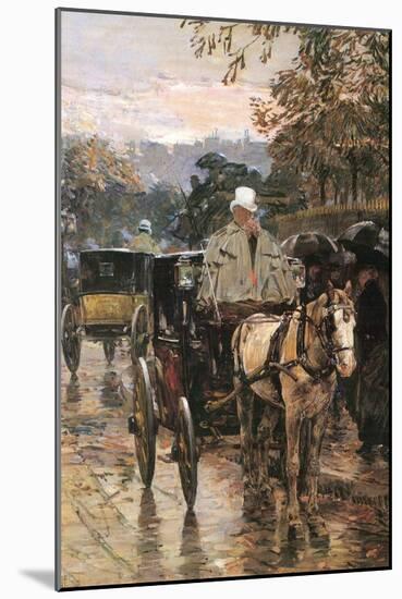 Rue Bonaparte-Childe Hassam-Mounted Art Print