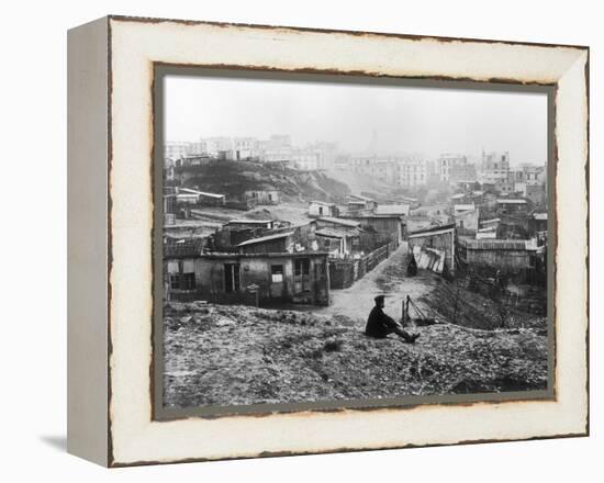 Rue Champlain, a Group of Huts, 1858-78-Charles Marville-Framed Premier Image Canvas