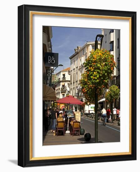 Rue D' Antibes, Cannes, Alpes Maritimes, Provence, Cote D'Azur, French Riviera, France, Europe-Richard Cummins-Framed Photographic Print