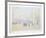 Rue de L'Horloge-Guillaume Azoulay-Framed Limited Edition