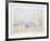 Rue de L'Horloge-Guillaume Azoulay-Framed Limited Edition