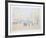 Rue de L'Horloge-Guillaume Azoulay-Framed Limited Edition