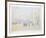 Rue de L'Horloge-Guillaume Azoulay-Framed Limited Edition