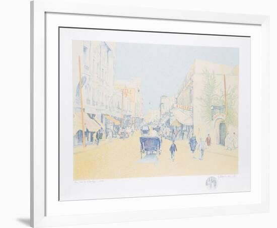 Rue de L'Horlogue-Guillaume Azoulay-Framed Limited Edition