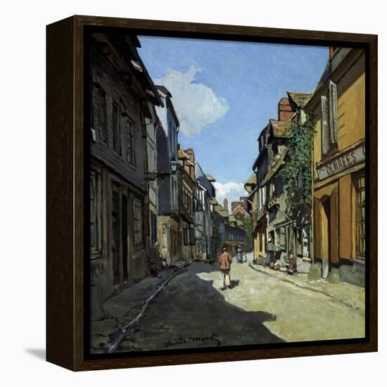 Rue De La Bavole-Claude Monet-Framed Premier Image Canvas