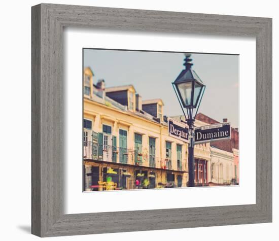 Rue de la Levee-Myan Soffia-Framed Art Print