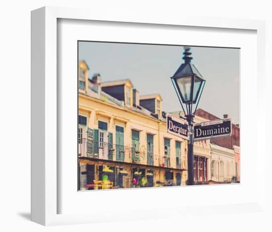 Rue de la Levee-Myan Soffia-Framed Art Print