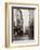 Rue De La Montagne-Sainte-Geneviève Near the Intersection of Rue Laplace, 1865-69-Charles Marville-Framed Photographic Print