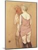 Rue de Moulins: The Medical Inspection-Henri de Toulouse-Lautrec-Mounted Giclee Print