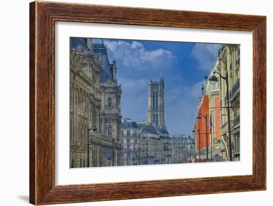 Rue de Rivoli - Le Marais-Cora Niele-Framed Giclee Print