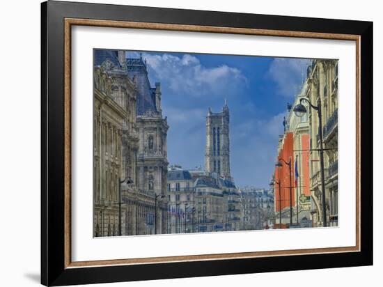 Rue de Rivoli - Le Marais-Cora Niele-Framed Giclee Print