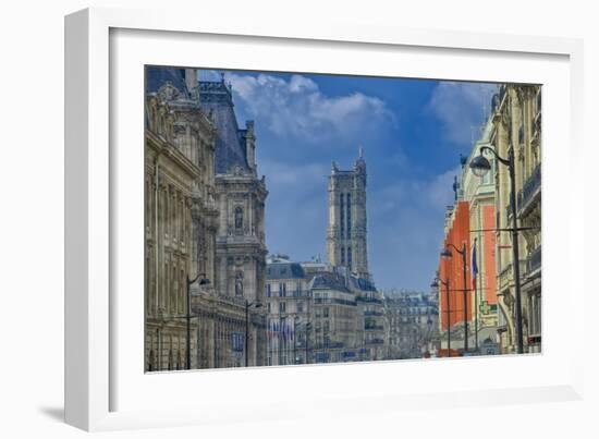 Rue de Rivoli - Le Marais-Cora Niele-Framed Giclee Print