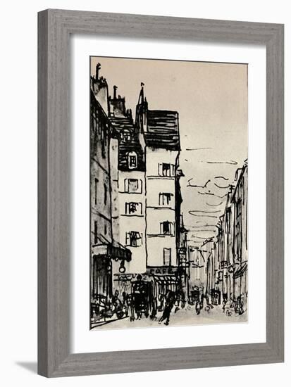 Rue De Seine, 1915-Alfred Latour-Framed Giclee Print