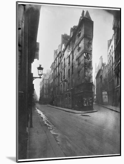 Rue de Seine and Rue de l'Echaude, Paris, c.1900-Eugene Atget-Mounted Giclee Print