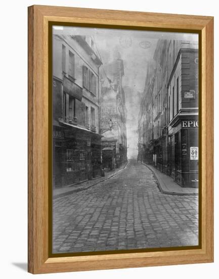 Rue des Canettes (de la rue du Four), VIeme arrondissement de Paris-Charles Marville-Framed Premier Image Canvas