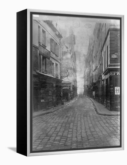 Rue des Canettes (de la rue du Four), VIeme arrondissement de Paris-Charles Marville-Framed Premier Image Canvas