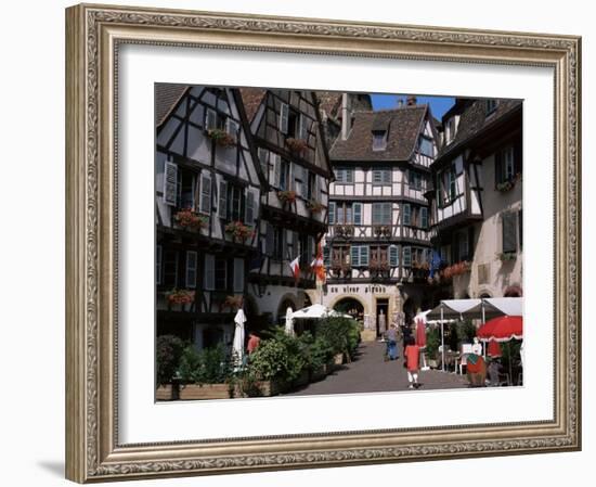 Rue Des Marchands, Colmar, Alsace, France-Guy Thouvenin-Framed Photographic Print