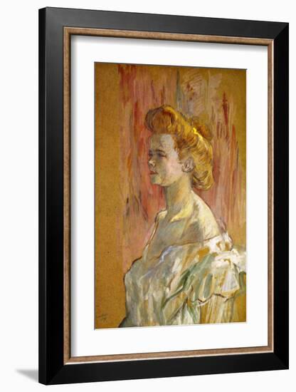 Rue des Moulins Sphinx-Henri de Toulouse-Lautrec-Framed Giclee Print