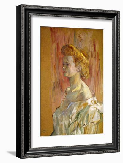 Rue des Moulins Sphinx-Henri de Toulouse-Lautrec-Framed Giclee Print