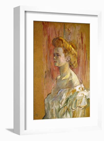 Rue des Moulins Sphinx-Henri de Toulouse-Lautrec-Framed Giclee Print