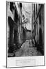 Rue Du Haut Moulin, from Rue De Glatigny, Paris, 1858-78-Charles Marville-Mounted Giclee Print