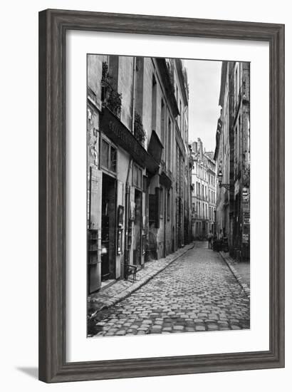 Rue Du Jardinet, from Passage Hautefeuille, Paris, 1858-78-Charles Marville-Framed Giclee Print