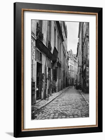 Rue Du Jardinet, from Passage Hautefeuille, Paris, 1858-78-Charles Marville-Framed Giclee Print