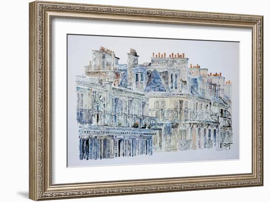 Rue du Rivoli, Paris, 1987-Anthony Butera-Framed Giclee Print