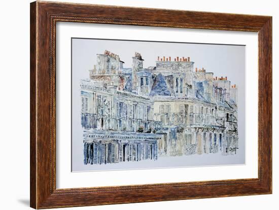 Rue du Rivoli, Paris, 1987-Anthony Butera-Framed Giclee Print