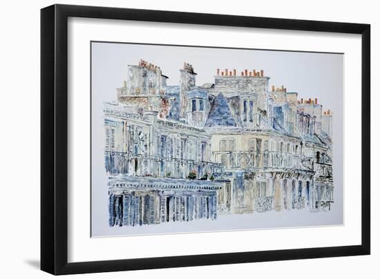 Rue du Rivoli, Paris, 1987-Anthony Butera-Framed Giclee Print