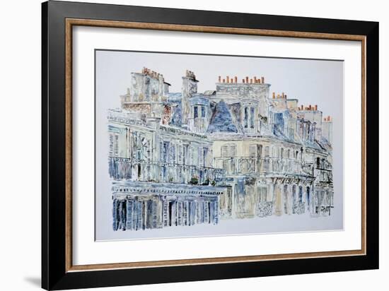 Rue du Rivoli, Paris, 1987-Anthony Butera-Framed Giclee Print