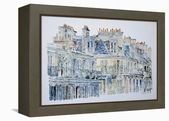 Rue du Rivoli, Paris, 1987-Anthony Butera-Framed Premier Image Canvas