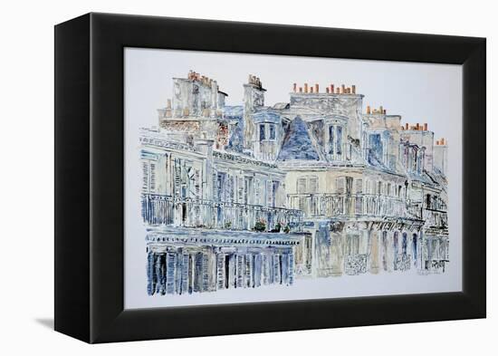 Rue du Rivoli, Paris, 1987-Anthony Butera-Framed Premier Image Canvas