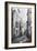 Rue Fresnel, from the Dead End of Versailles, Paris, 1858-78-Charles Marville-Framed Giclee Print